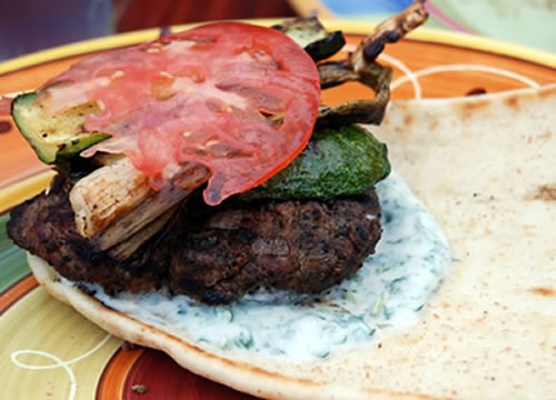 Grilled Lamb Burgers Grilled Lamb Burgers