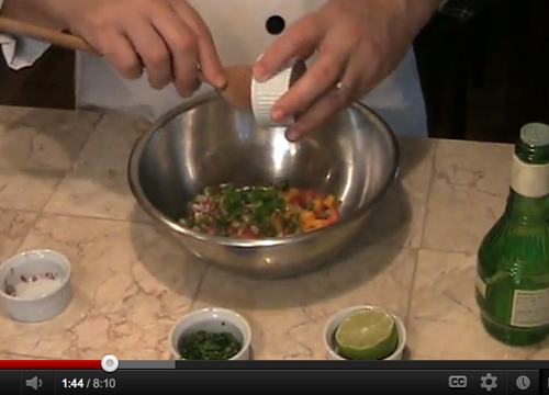 Sauteed Sea Scallops On Grilled Pineapple Recipe Image by Joepg62947 via Youtube