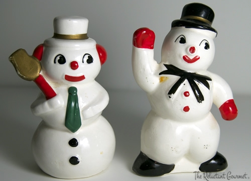 Christmas Holiday Salt and Pepper Shakers Christmas Holiday Salt and Pepper Shakers