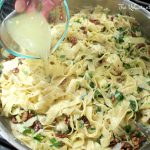Tagliatelle Pasta With Walnuts and Lemon Recipe Tagliatelle Pasta With Walnuts and Lemon Recipe