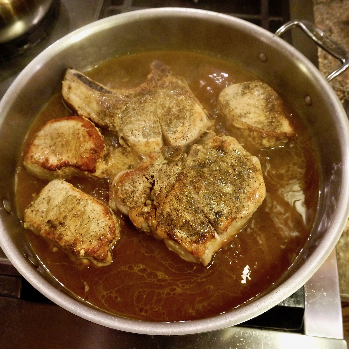 Braised Pork Chops