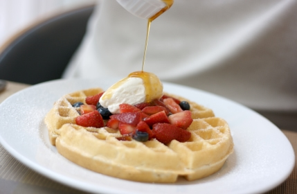 Waffles Used To Teach Kids to Cook