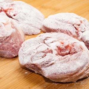 Flouring Meat for Cooking