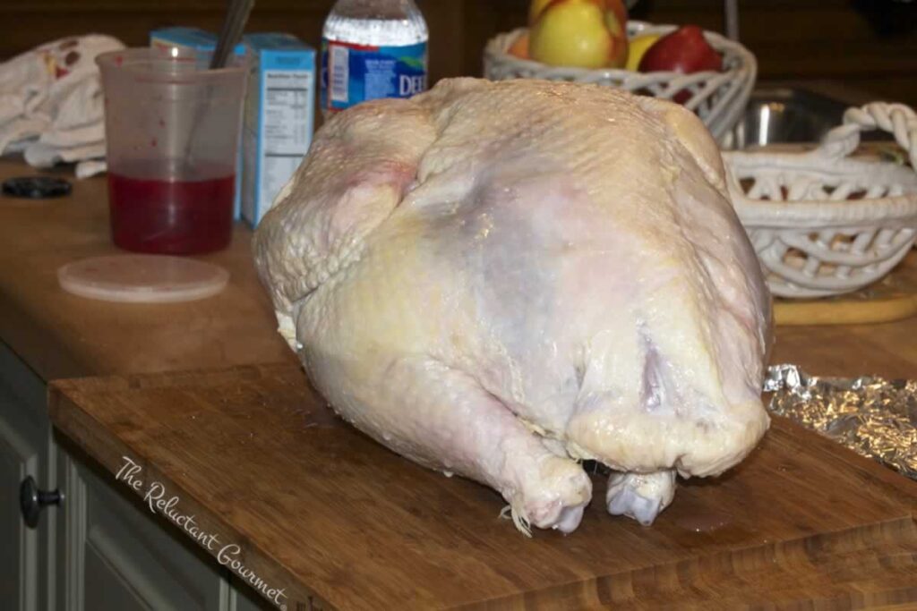 Whole Turkey Before DeConstruction