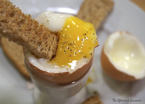 soft boiled eggs