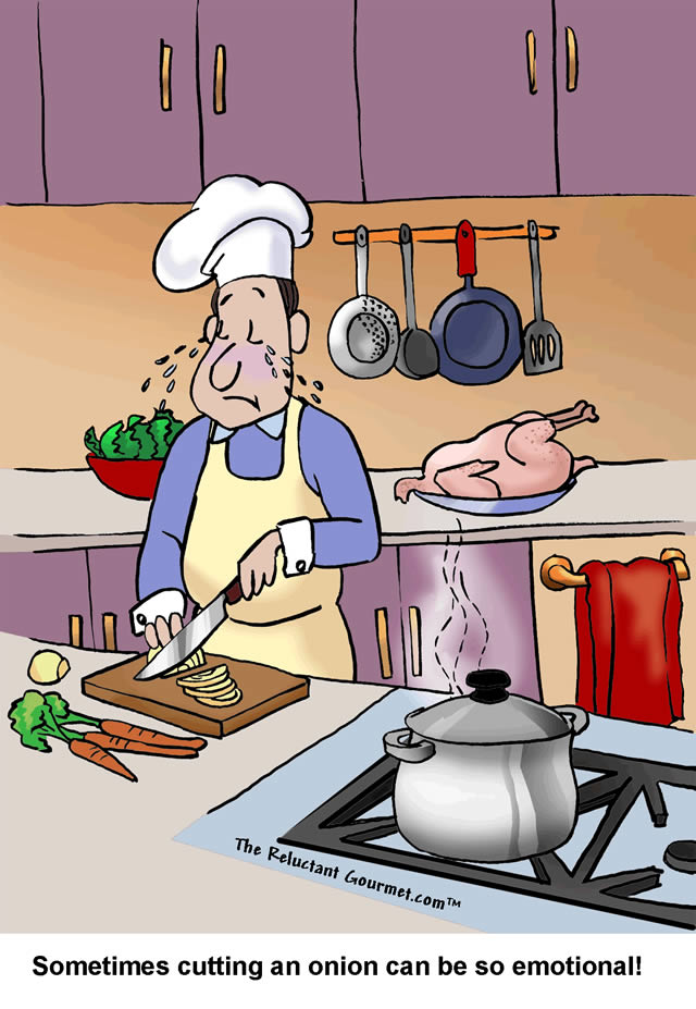 Cutting Onions Can Be So Emotional