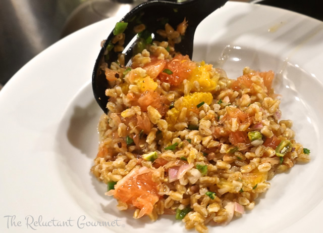 Cracked Wheat Berries with Jalapeno Salsa