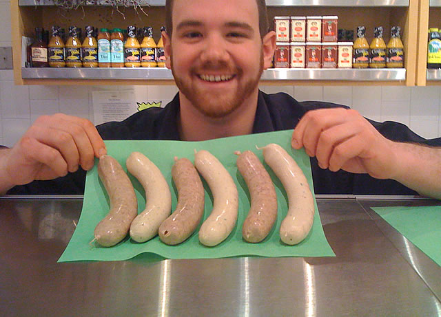 Brockwurst - Knocwurst - Bockwurst - German Sausages