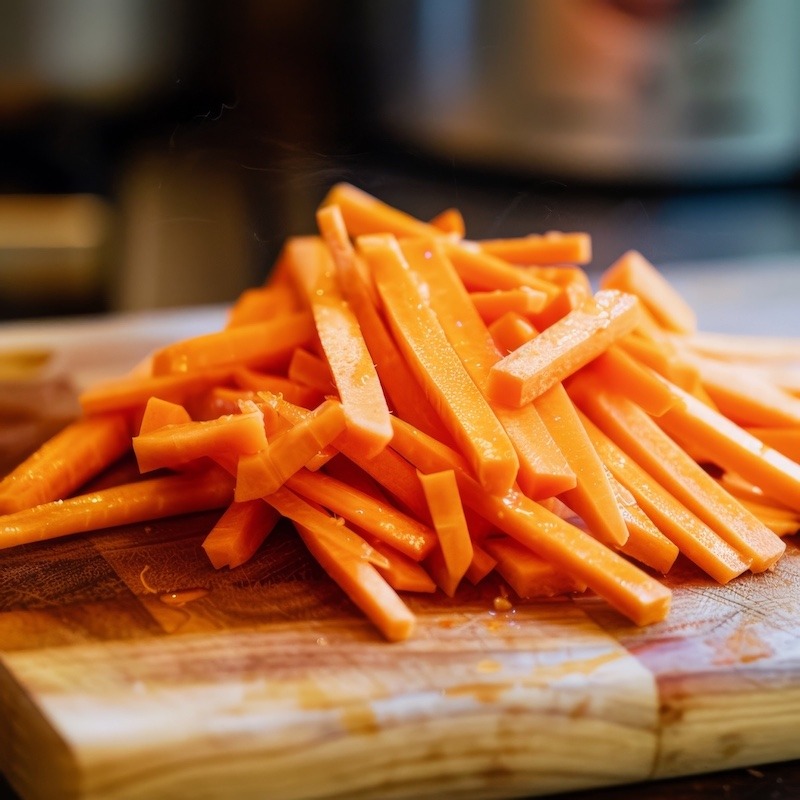 Julienne Carrots