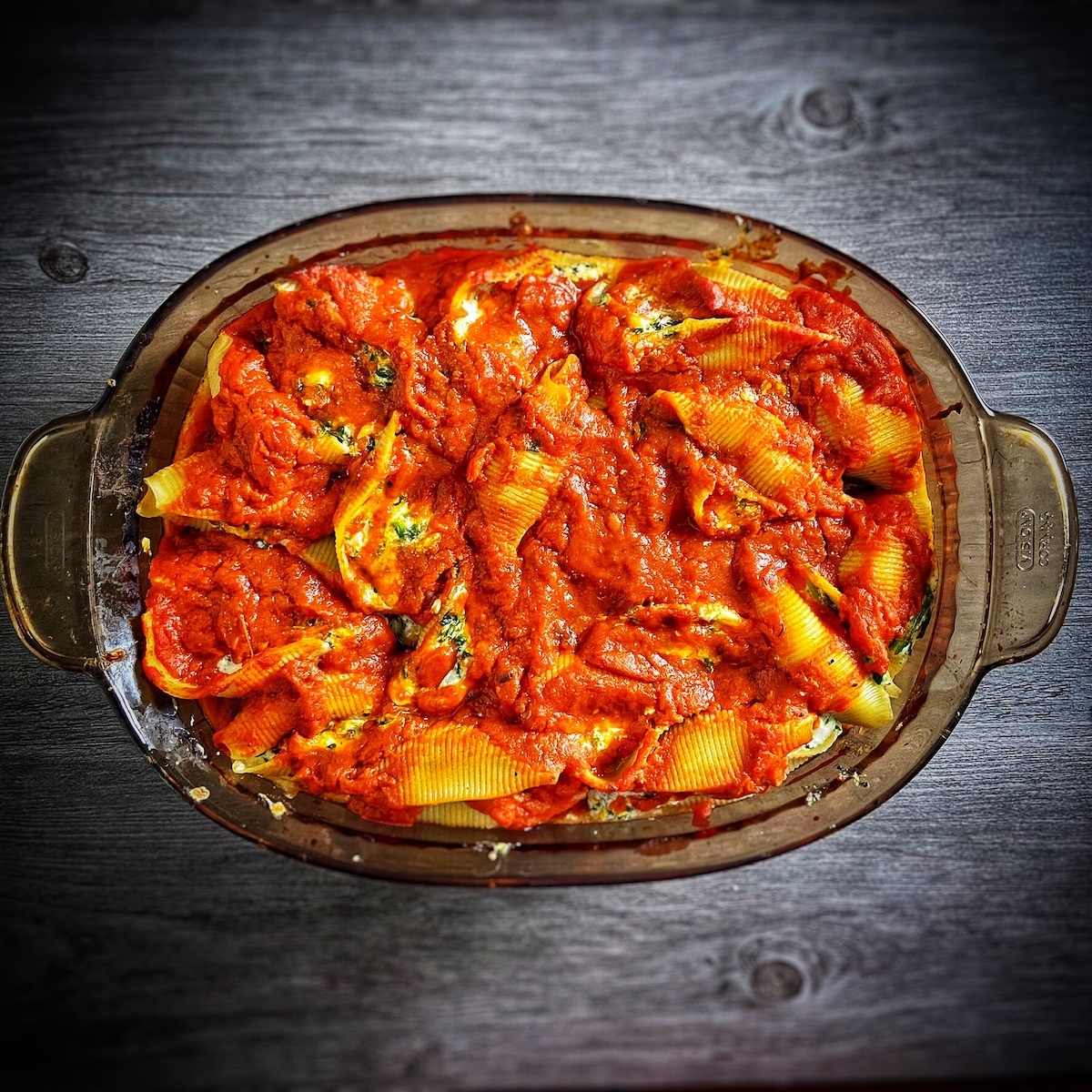 Spinach and Ricotta Stuffed Shells Recipe
