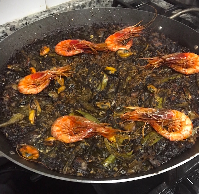 Finished Valencia Paella