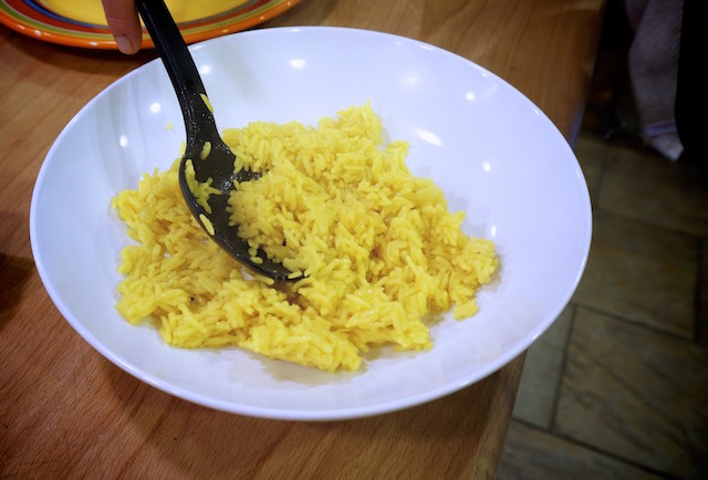 Yellow Rice Ingredients