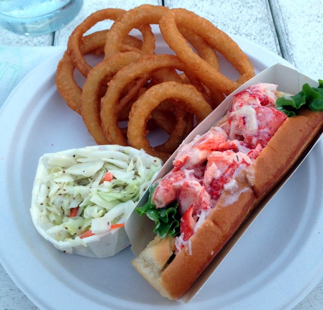 Lobster Roll in Mattapoisett
