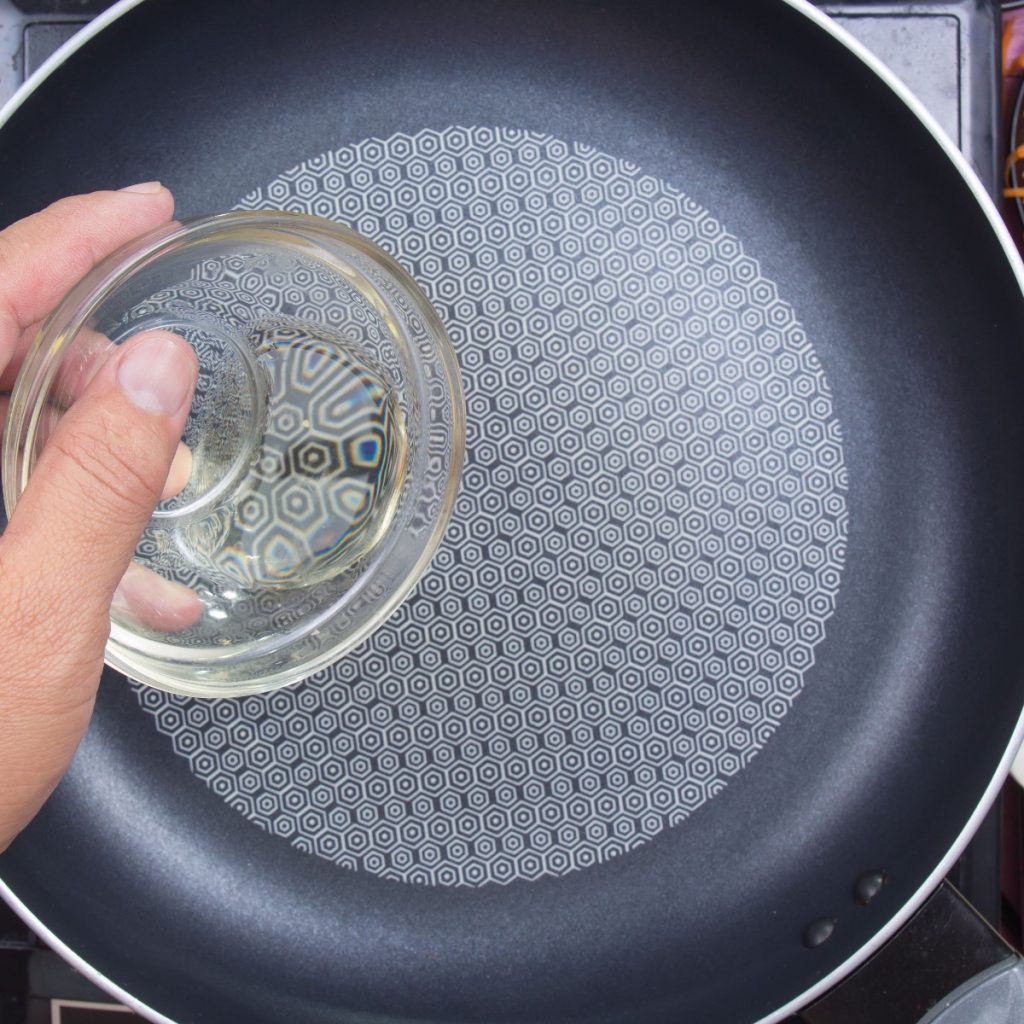 Adding Oil to Cold Pan
