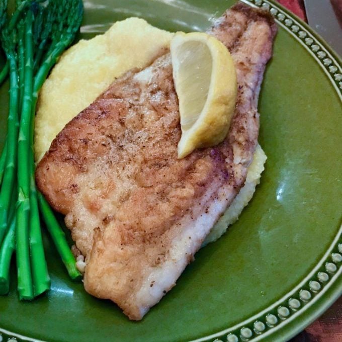 Pan Fried Branzino