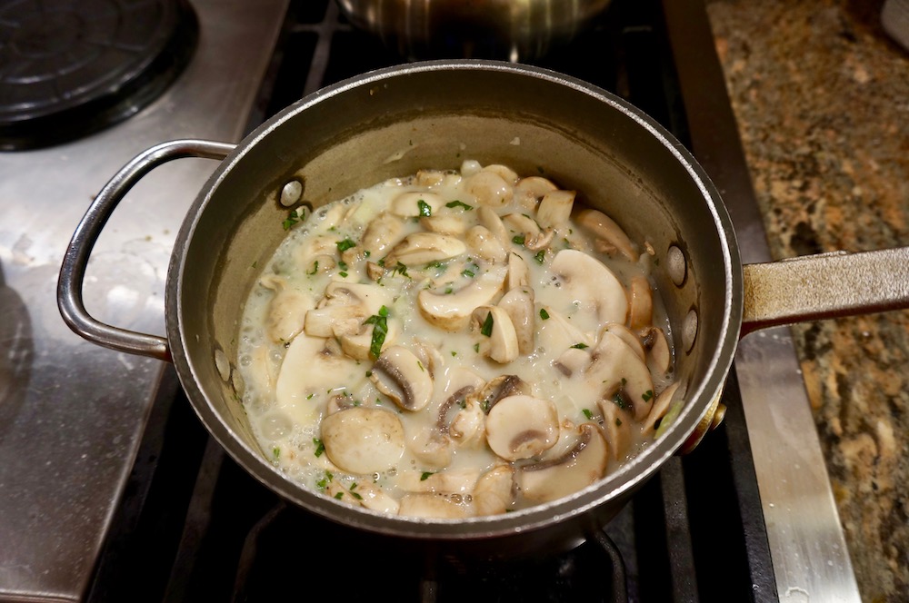 Saute Mushrooms