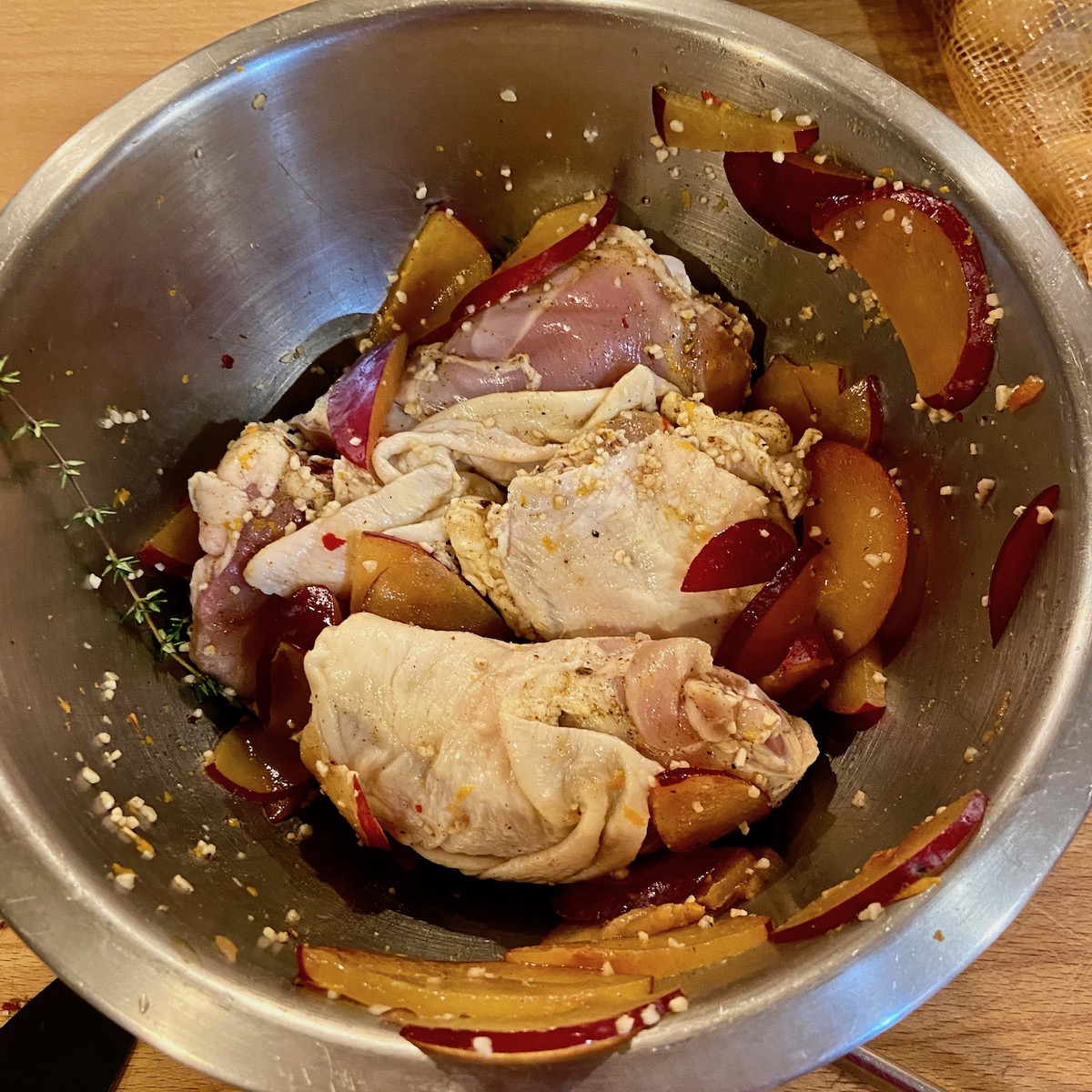 Chicken Marinating