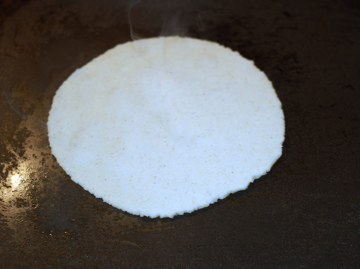 Frying Tortilla