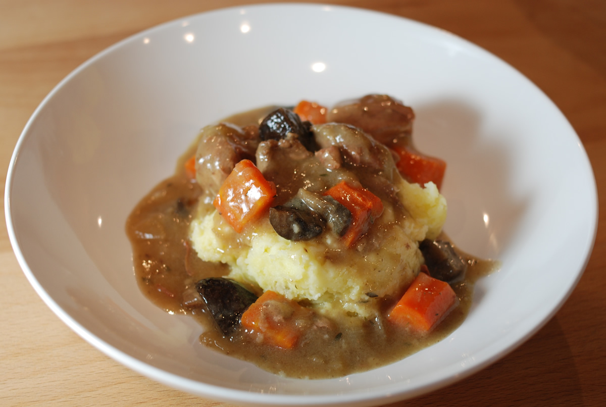 Lamb Stew Plated