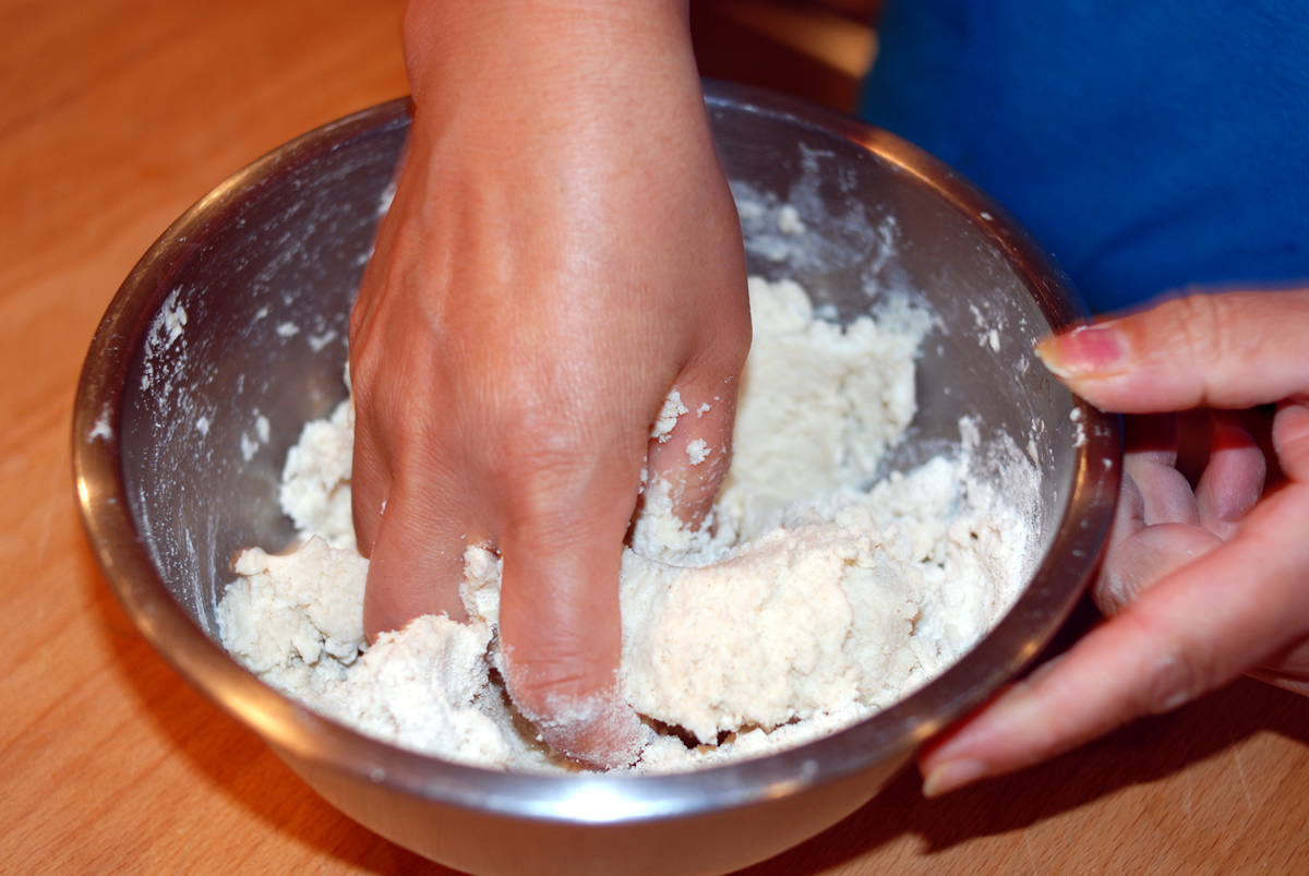 Mixing Masa for Tortillas