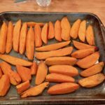 roasted sweet potatoes