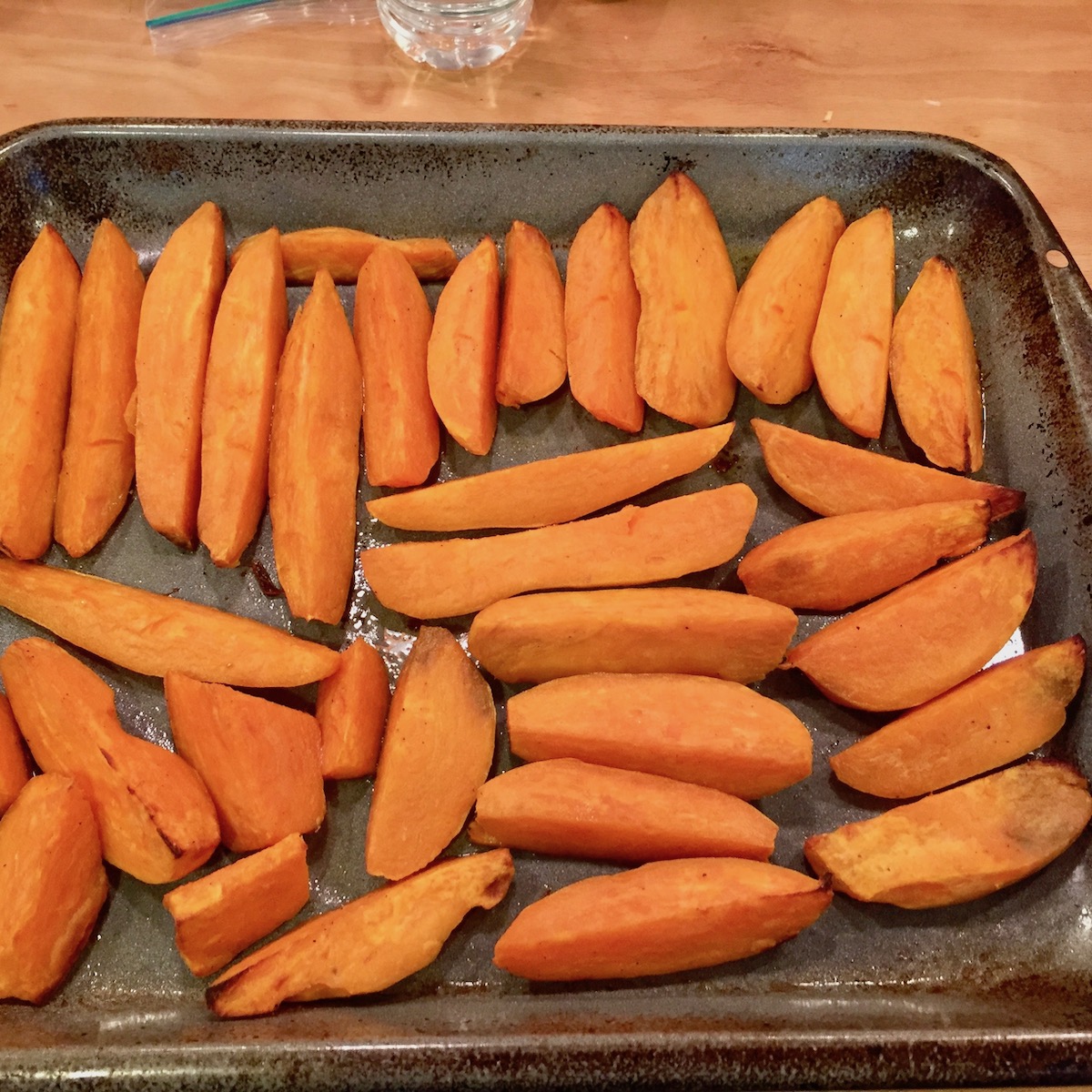 roasted sweet potatoes