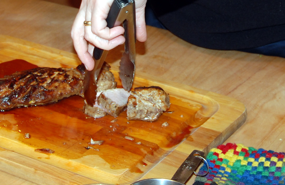 Slicing Pork Tenderloin