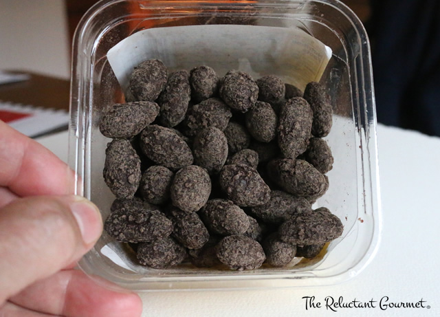 Trader Joes Chocolate Covered Almonds with Sea Salt