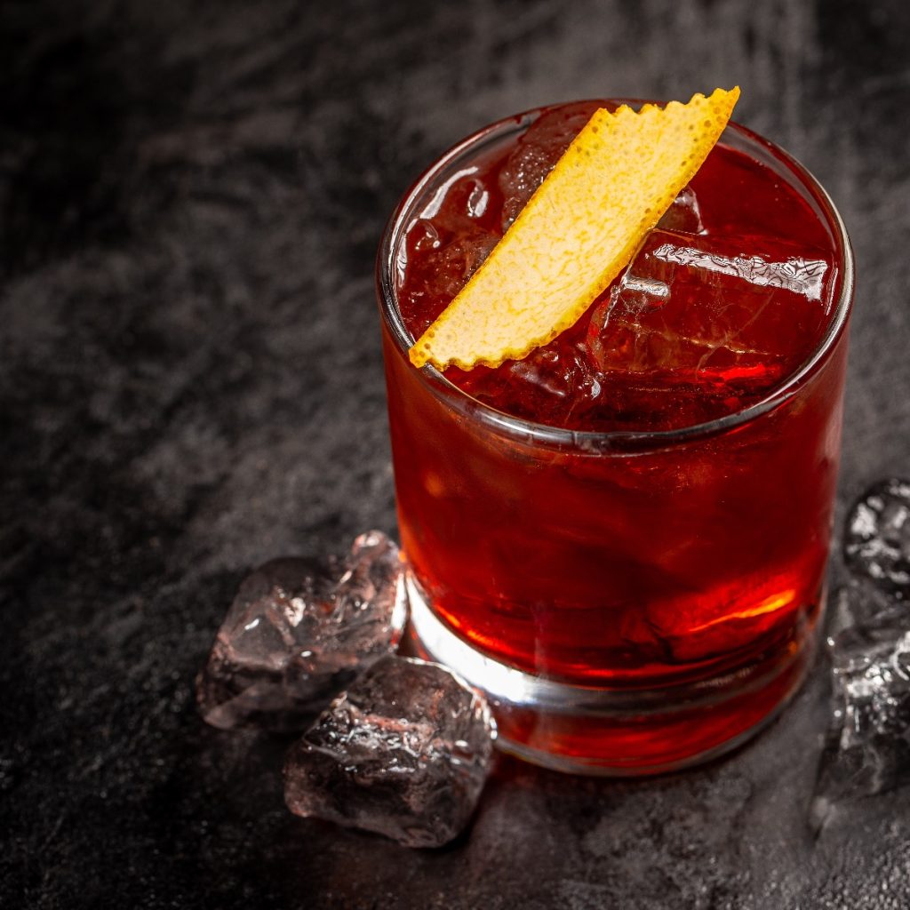 Negroni Made with Campari