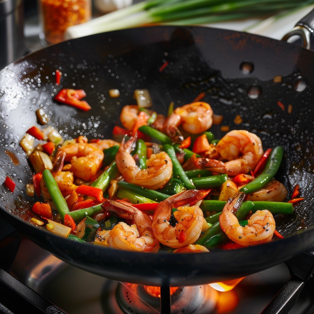 Stir Fry Shrimp and Vegetables