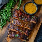 South Carolina Mustard Barbecue Sauce & Ribs
