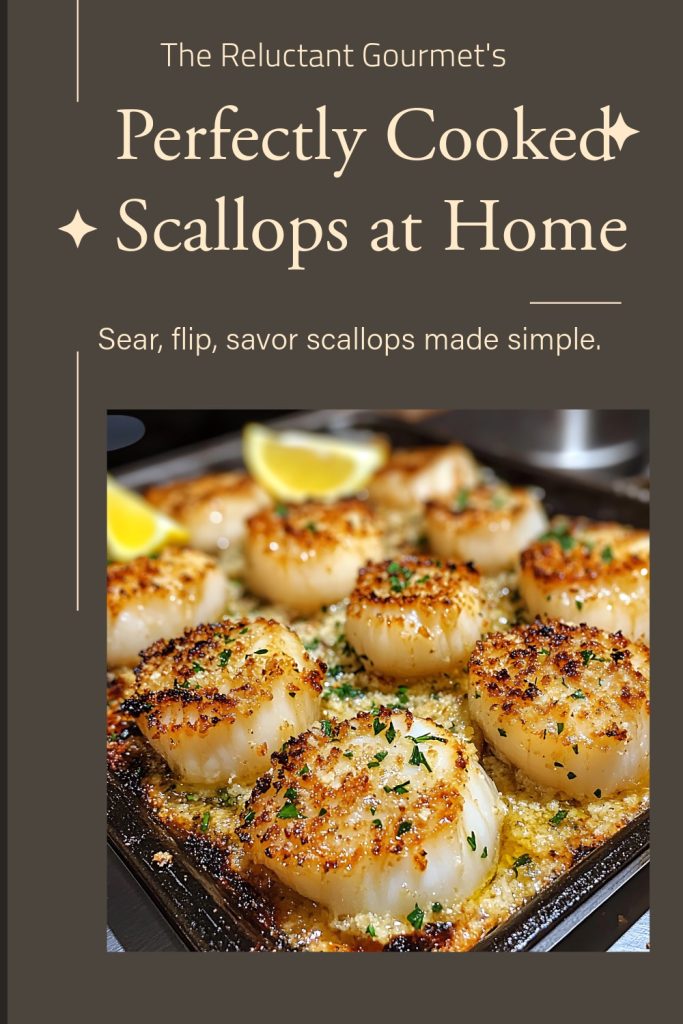 Perfectly Cooked Sea Scallops